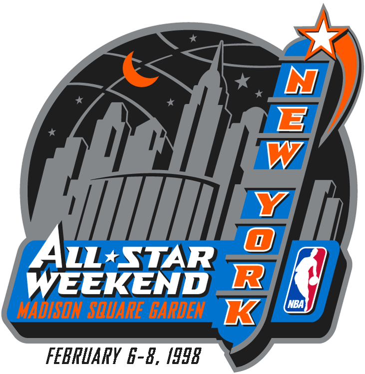 NBA All-Star Game 1998 Primary Logo iron on transfers for clothing